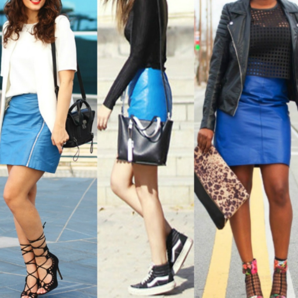 Jacqueline Ferrar | Leather Skirt